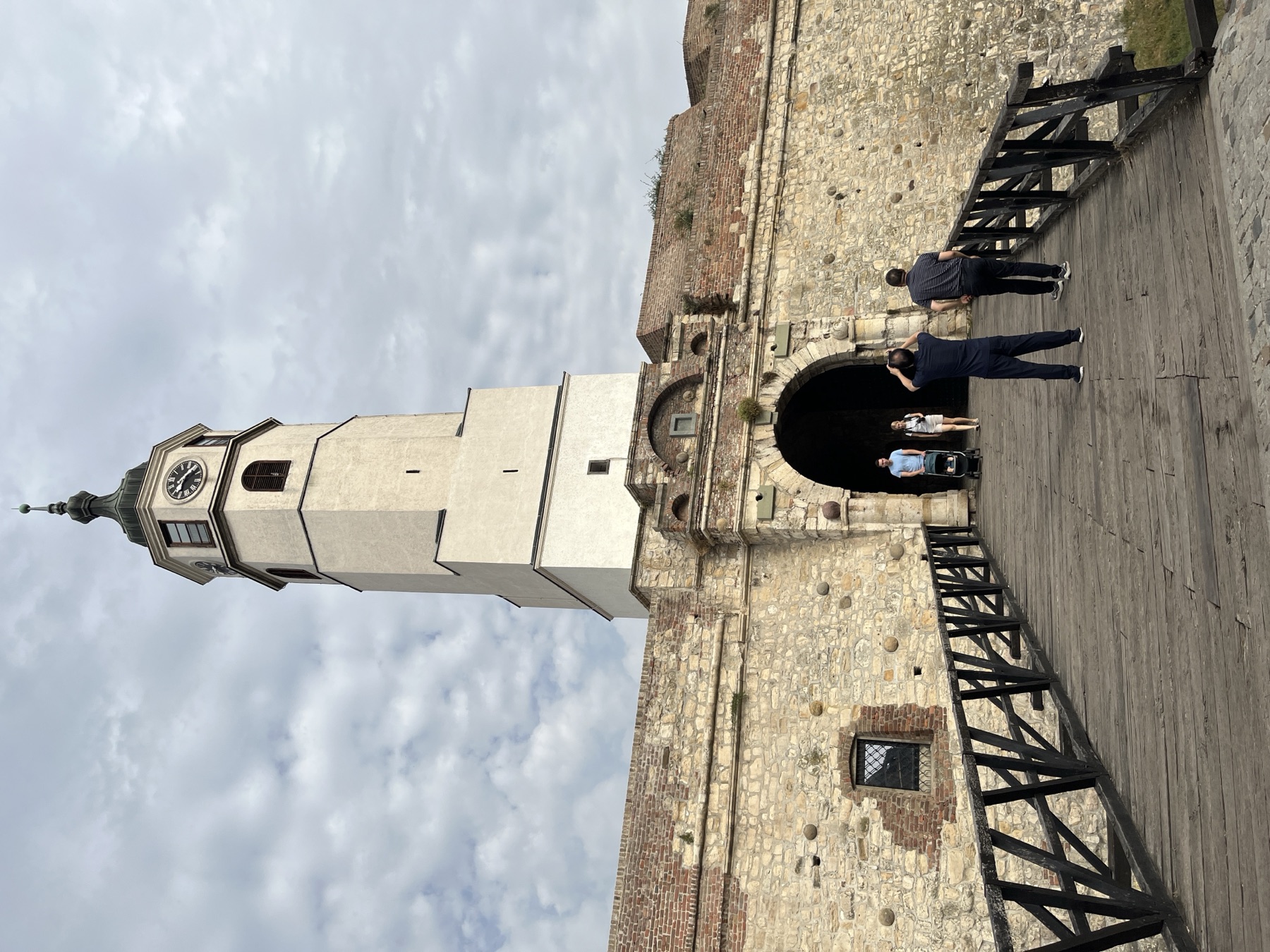 Clock tower gate at Kalemegdan fortress, Belgrade