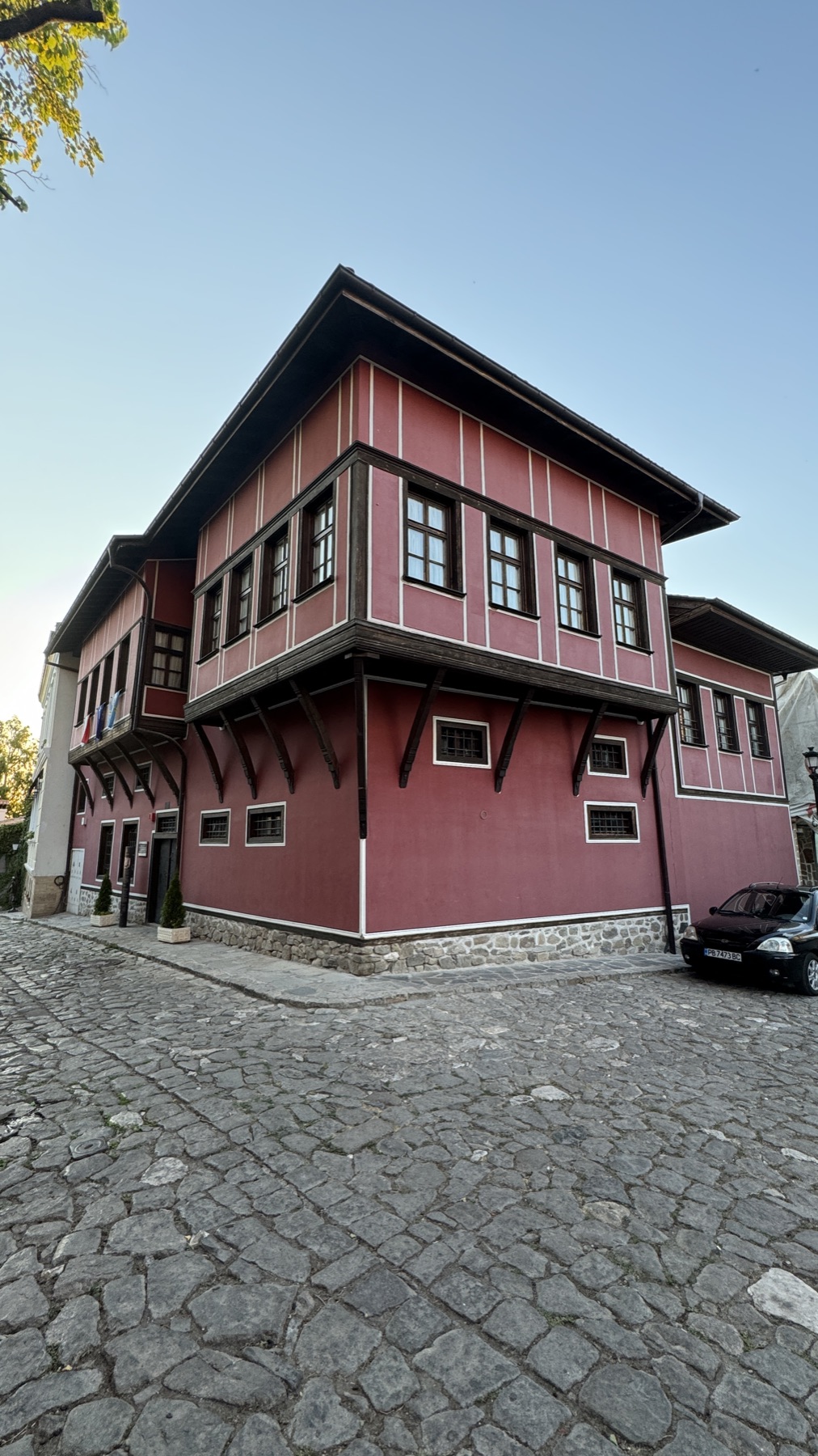 Traditional house in the old town of Plovdiv, Bulgaria